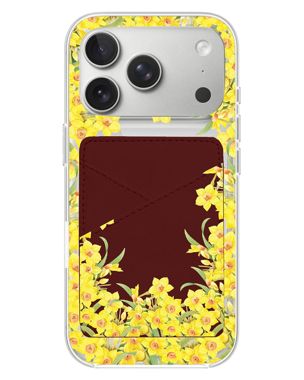 iPhone Phone Wallet Case - March Daffodil