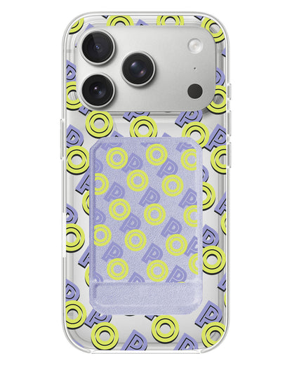 iPhone Magnetic Multifold Wallet - Initial Monogram 2.0