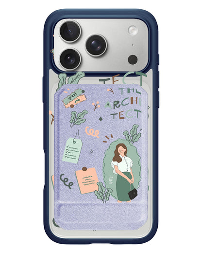 iPhone Magnetic Multifold Wallet - INTJ