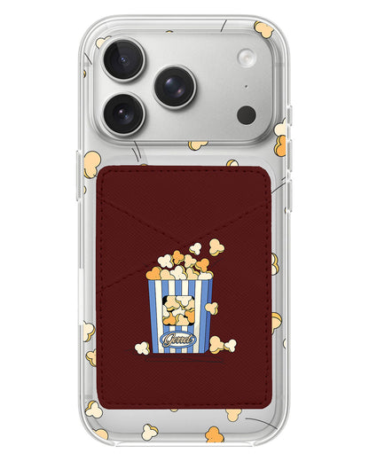 iPhone Phone Wallet Case - Popcorn