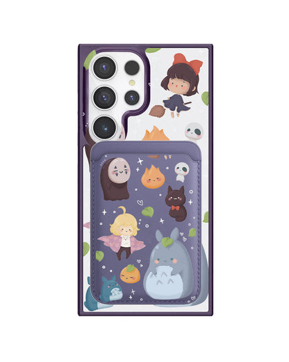 Android Magnetic Wallet Case - Ghibli