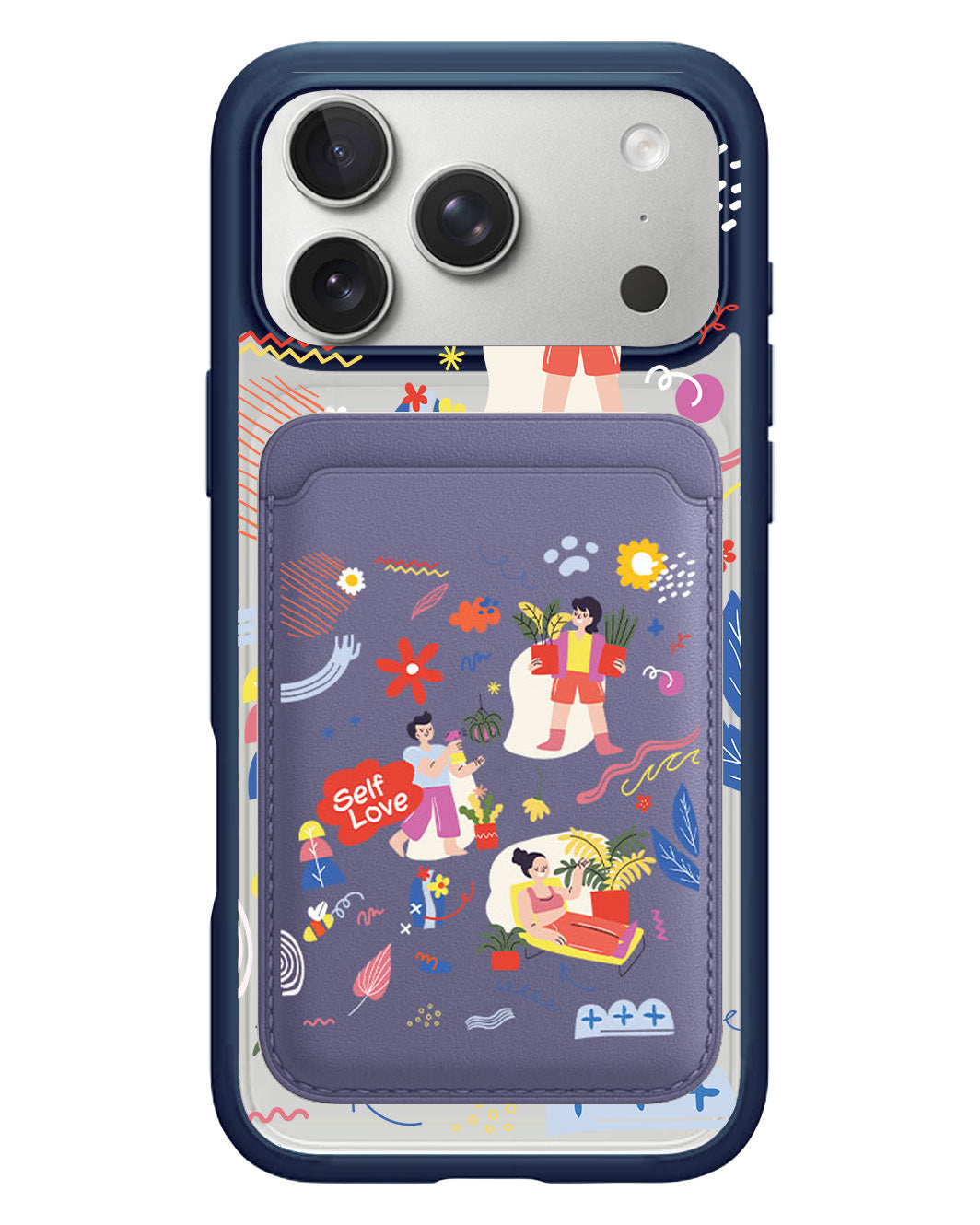 iPhone Magnetic Wallet Case - Self Love Sticker Pack 1.0
