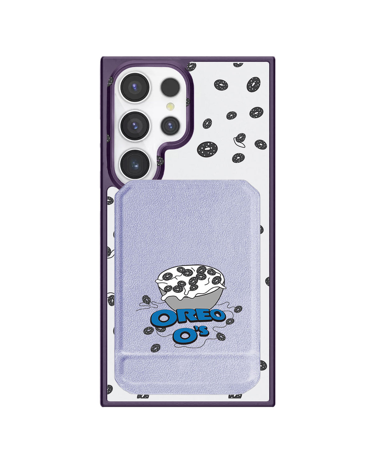 Android Magnetic Multifold Wallet - Oreo