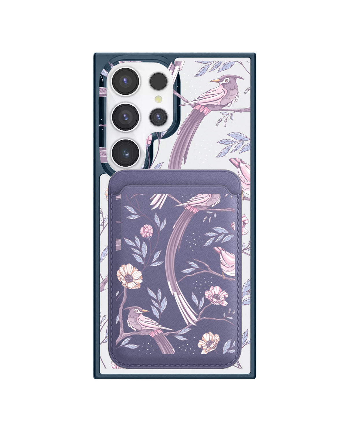 Android Magnetic Wallet Case - Lovebird 4.0