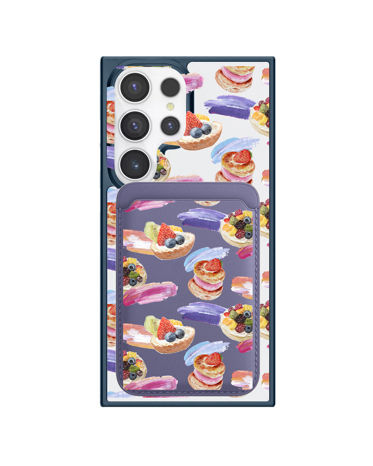 Android Magnetic Wallet Case - Fruit Pie