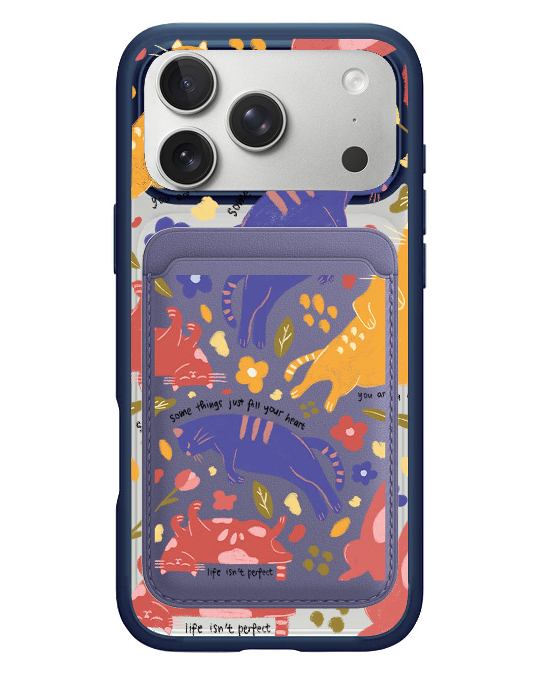 iPhone Magnetic Wallet Case - Pet Lovers