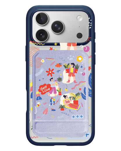 iPhone Magnetic Multifold Wallet - Self Love Sticker Pack 1.0