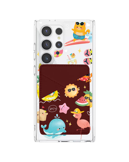 Android Phone Wallet Case - Summer