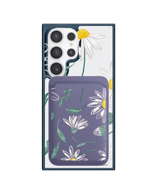 Android Magnetic Wallet Case - April Daisy