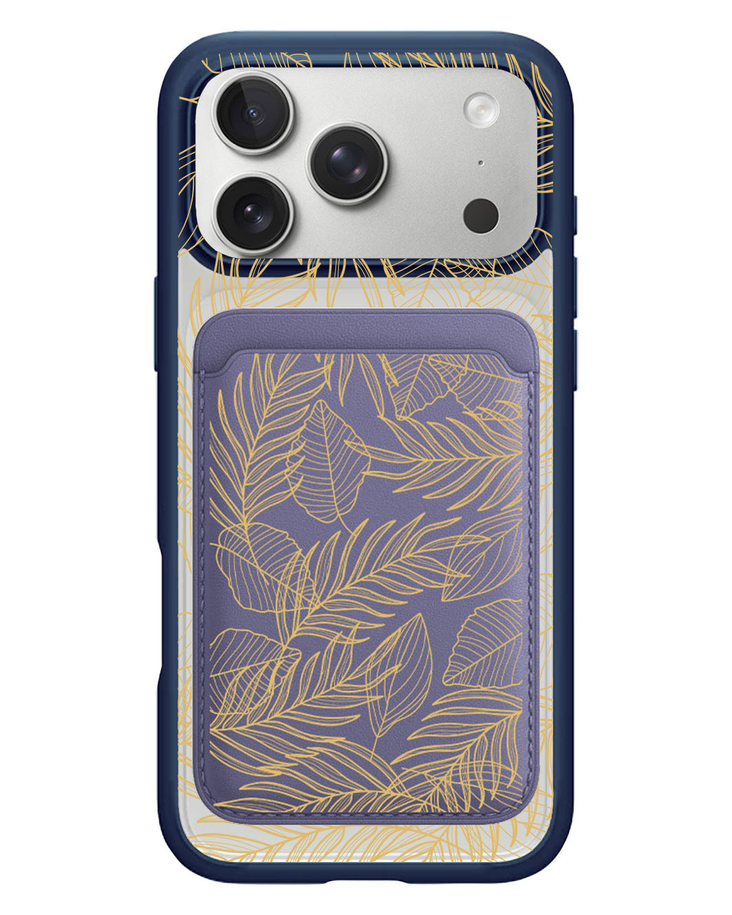 iPhone Magnetic Wallet Case - Sketchy Tropical 1.0