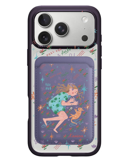 iPhone Magnetic Wallet Case - Feel the Feels