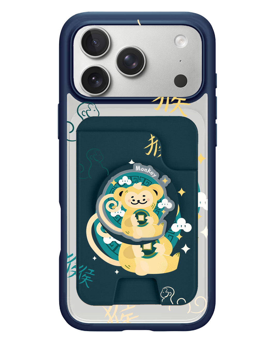 iPhone Magpop Wallet - Shio Monkey