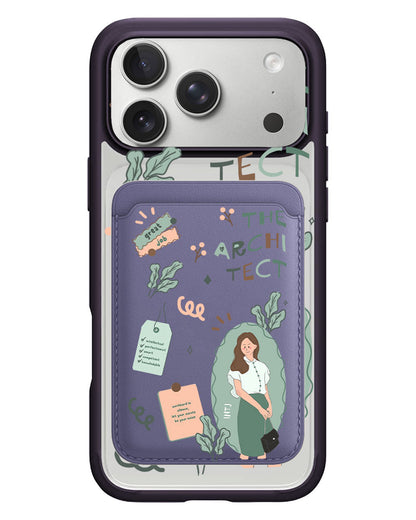 iPhone Magnetic Wallet Case - INTJ