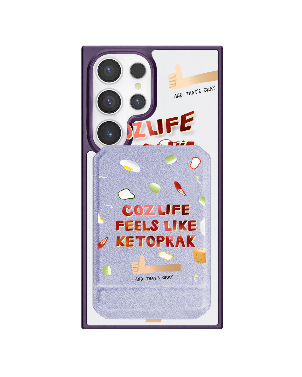Android Magnetic Multifold Wallet - Ketopuns