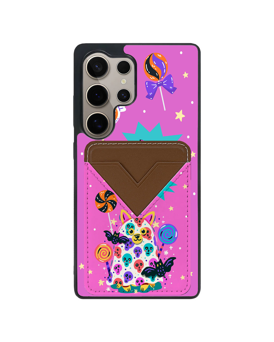 Android Avant Wallet Case - Puppy Monster