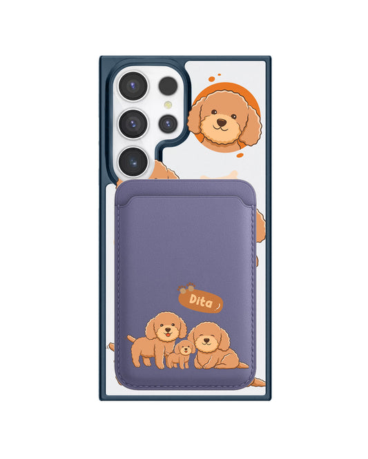 Android Magnetic Wallet Case - Poodle Squad 4.0
