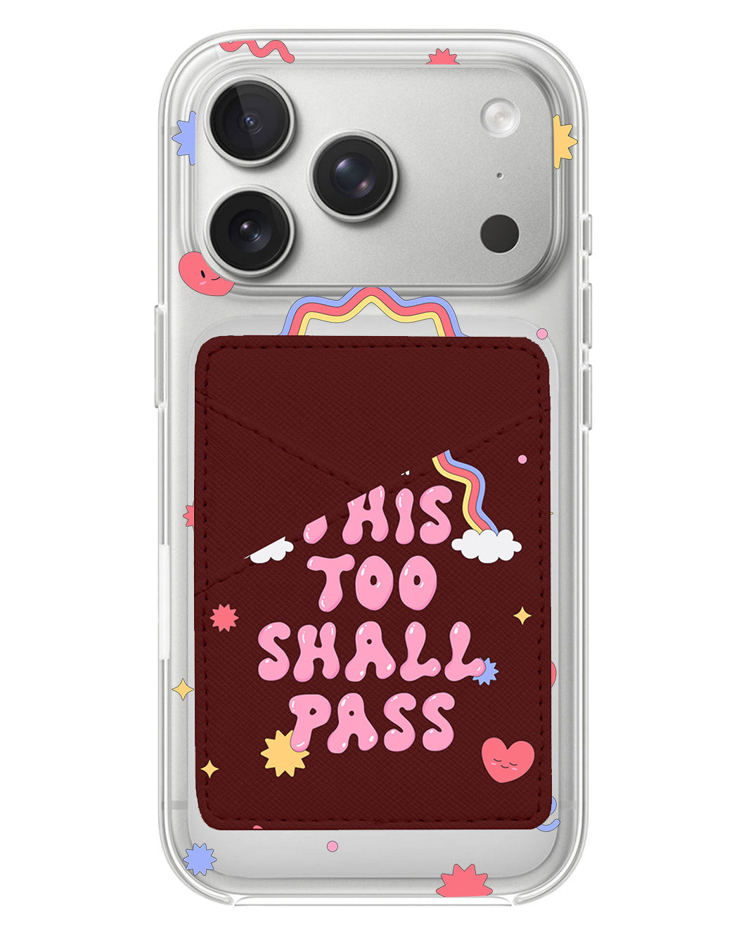iPhone Phone Wallet Case - This Too Shall Pass