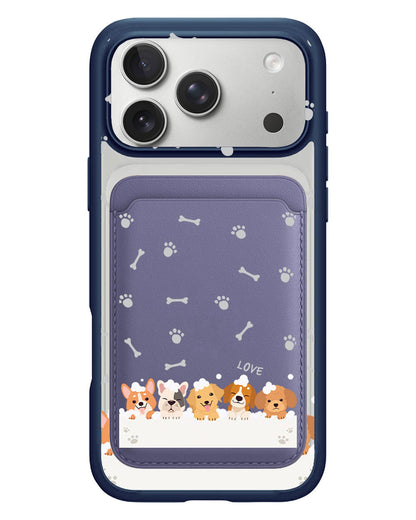 iPhone Magnetic Wallet Case - Ruff Family 2.0