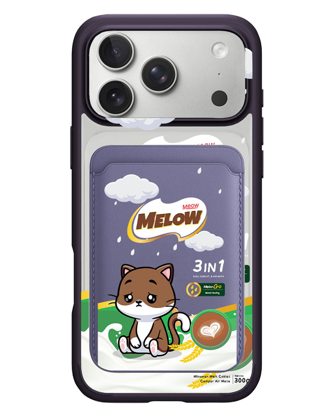 iPhone Magnetic Wallet Case - Melow