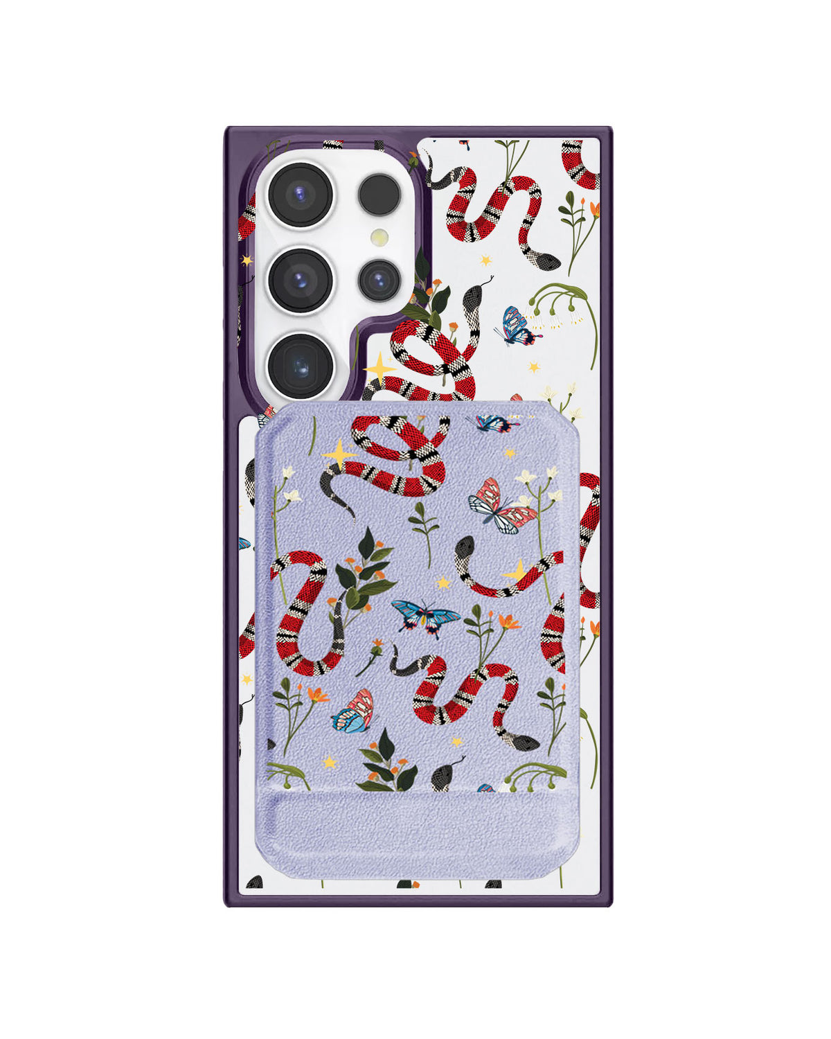Android Magnetic Multifold Wallet - Serpente