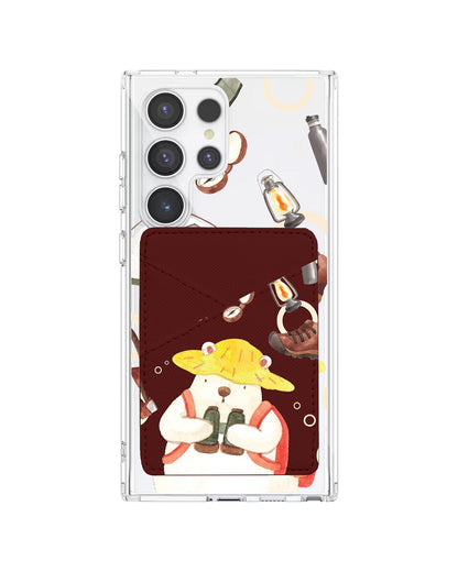 Android Phone Wallet Case - Advanture of Bear