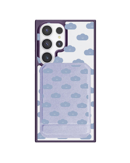 Android Magnetic Multifold Wallet - Dark Cloud