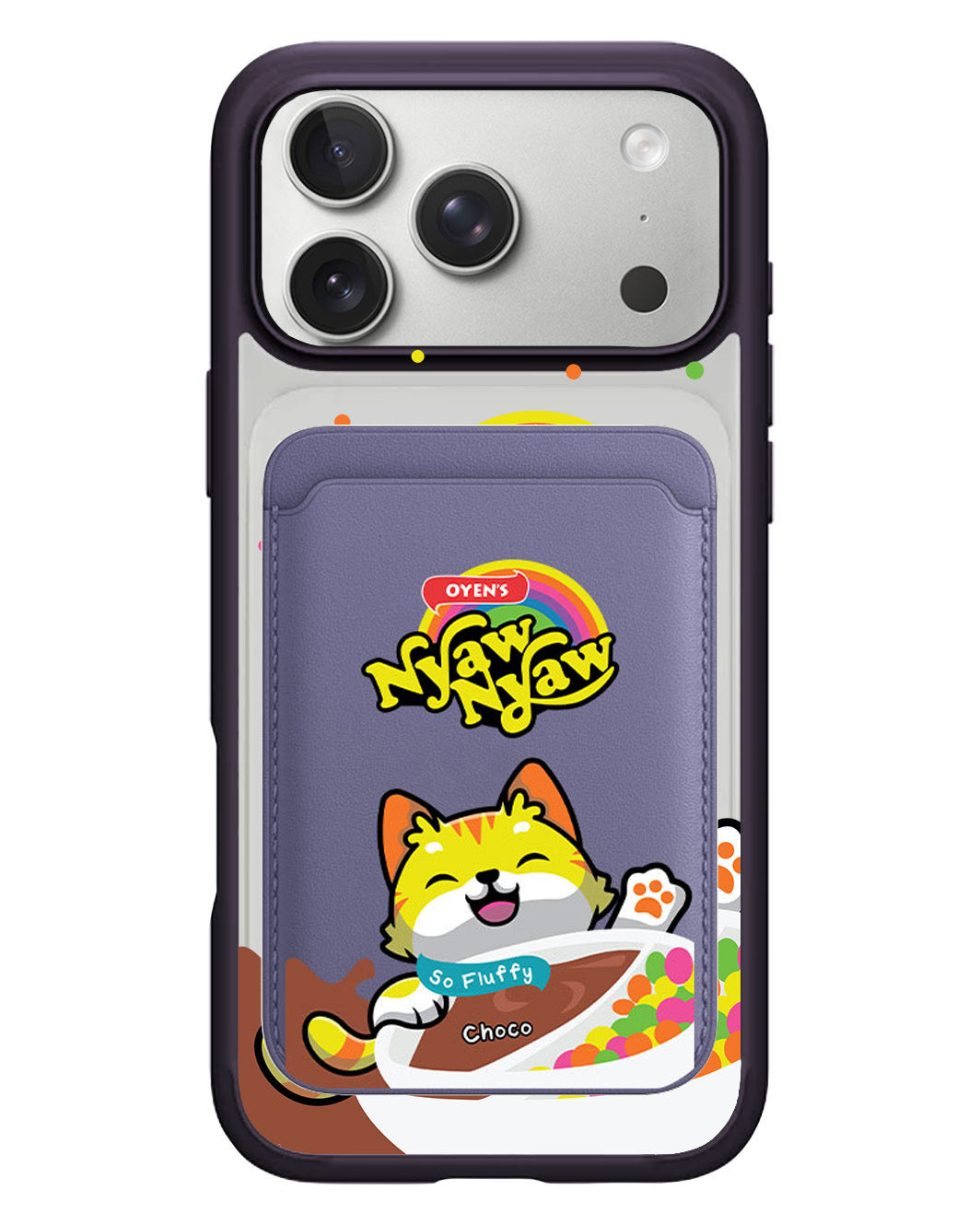 iPhone Magnetic Wallet Case - Nyaw Nyaw