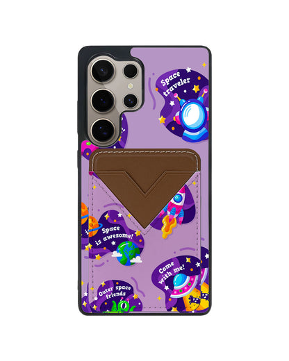 Android Avant Wallet Case - Space Traveller