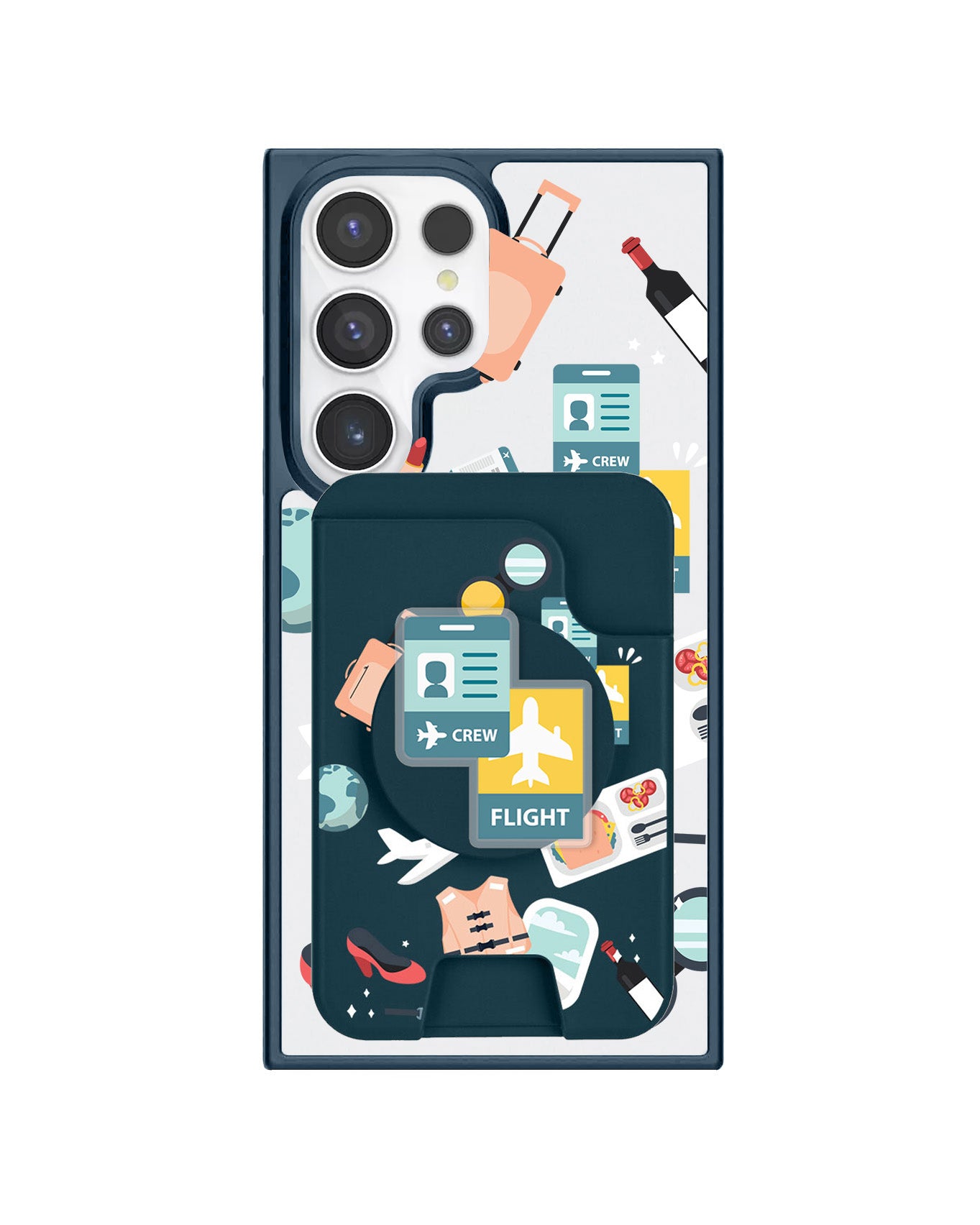 Android Magpop Wallet - Stewardess