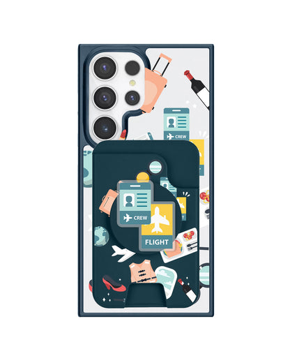 Android Magpop Wallet - Stewardess