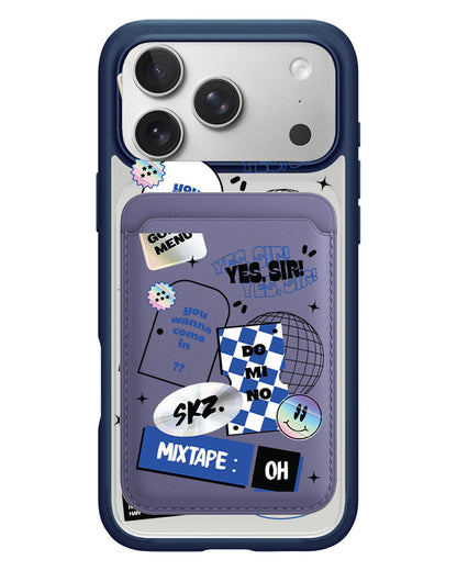 iPhone Magnetic Wallet Case - Stray Kids Sticker Pack