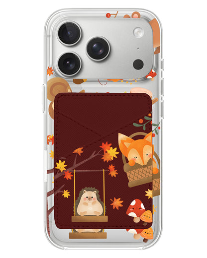 iPhone Phone Wallet Case - Autumn