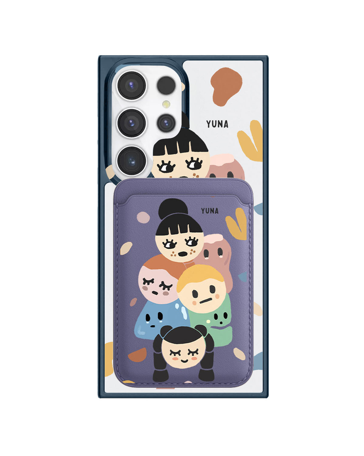 Android Magnetic Wallet Case - Doodle 1