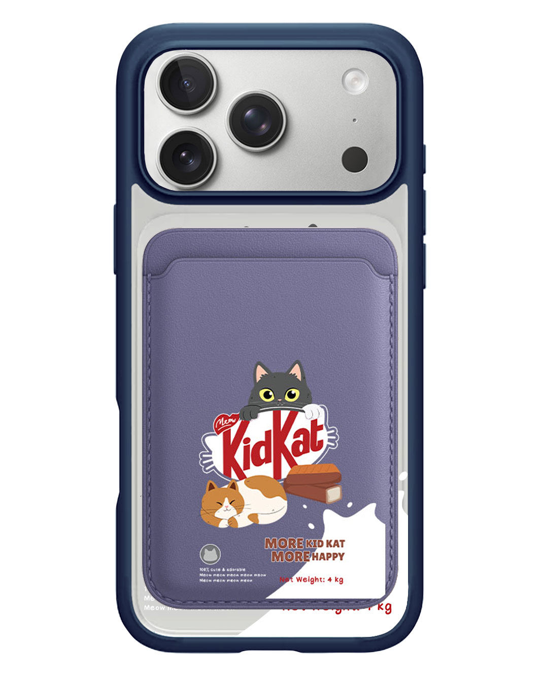 iPhone Magnetic Wallet Case - Kidkat