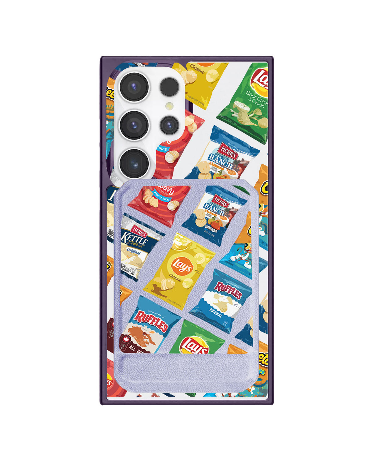 Android Magnetic Multifold Wallet - Crisps