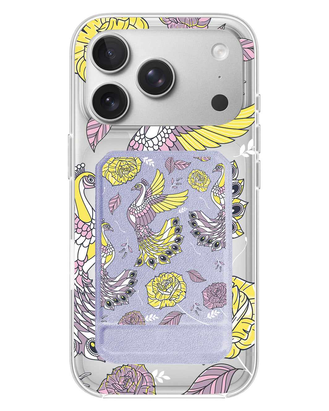 iPhone Magnetic Multifold Wallet - Bird of Paradise 4.0