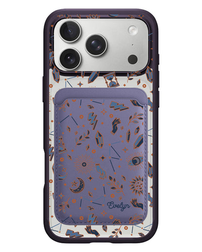 iPhone Magnetic Wallet Case - Stardust
