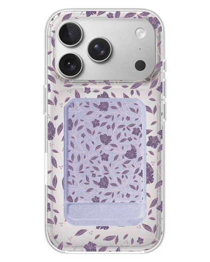iPhone Magnetic Multifold Wallet - Sketchy Flower 4.0