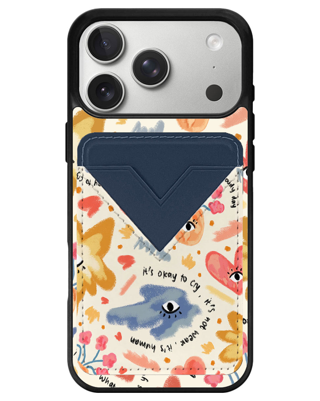 iPhone Avant Wallet Case - Abstract Lovers