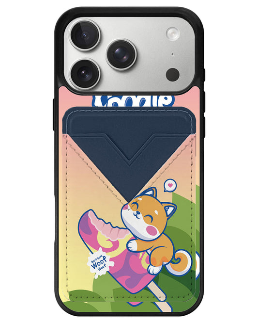 iPhone Avant Wallet Case - Poodle Pop