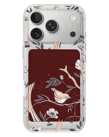 iPhone Phone Wallet Case - Lovebird 2.0