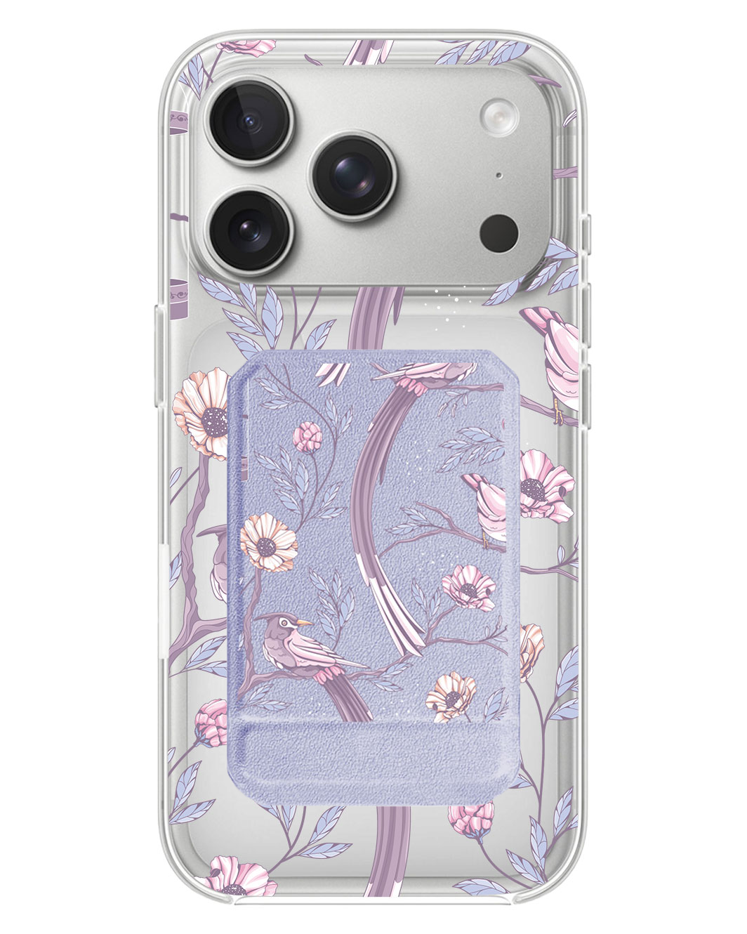 iPhone Magnetic Multifold Wallet - Lovebird 4.0