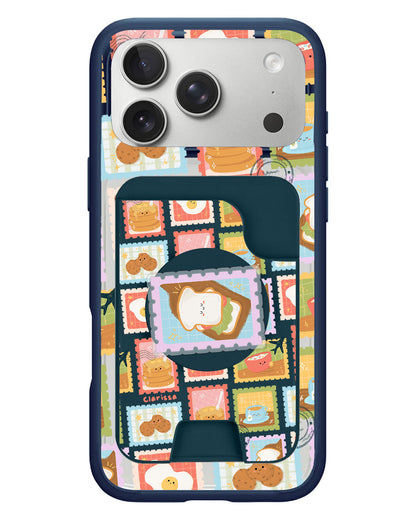 iPhone Magpop Wallet - Breakfast Menu Stamps