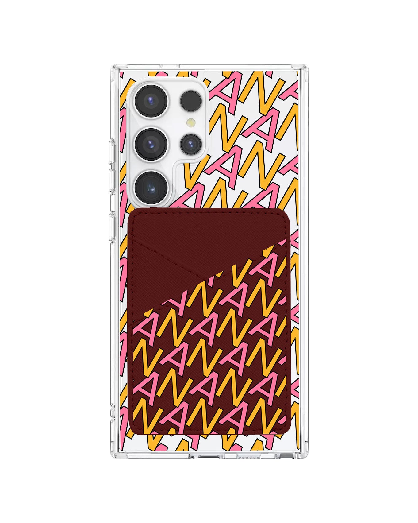 Android Phone Wallet Case - Initial 3.0 Monogram