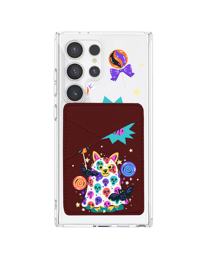 Android Phone Wallet Case - Puppy Monster