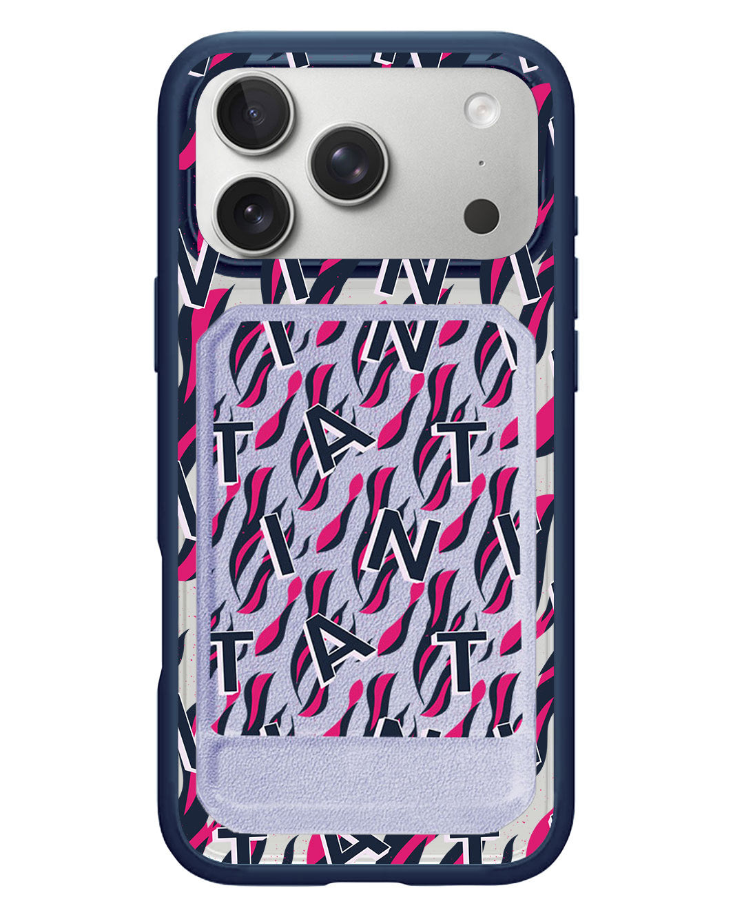iPhone Magnetic Multifold Wallet - Tiger Monogram 2.0