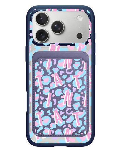 iPhone Magnetic Wallet Case - Leopard Monogram 6.0