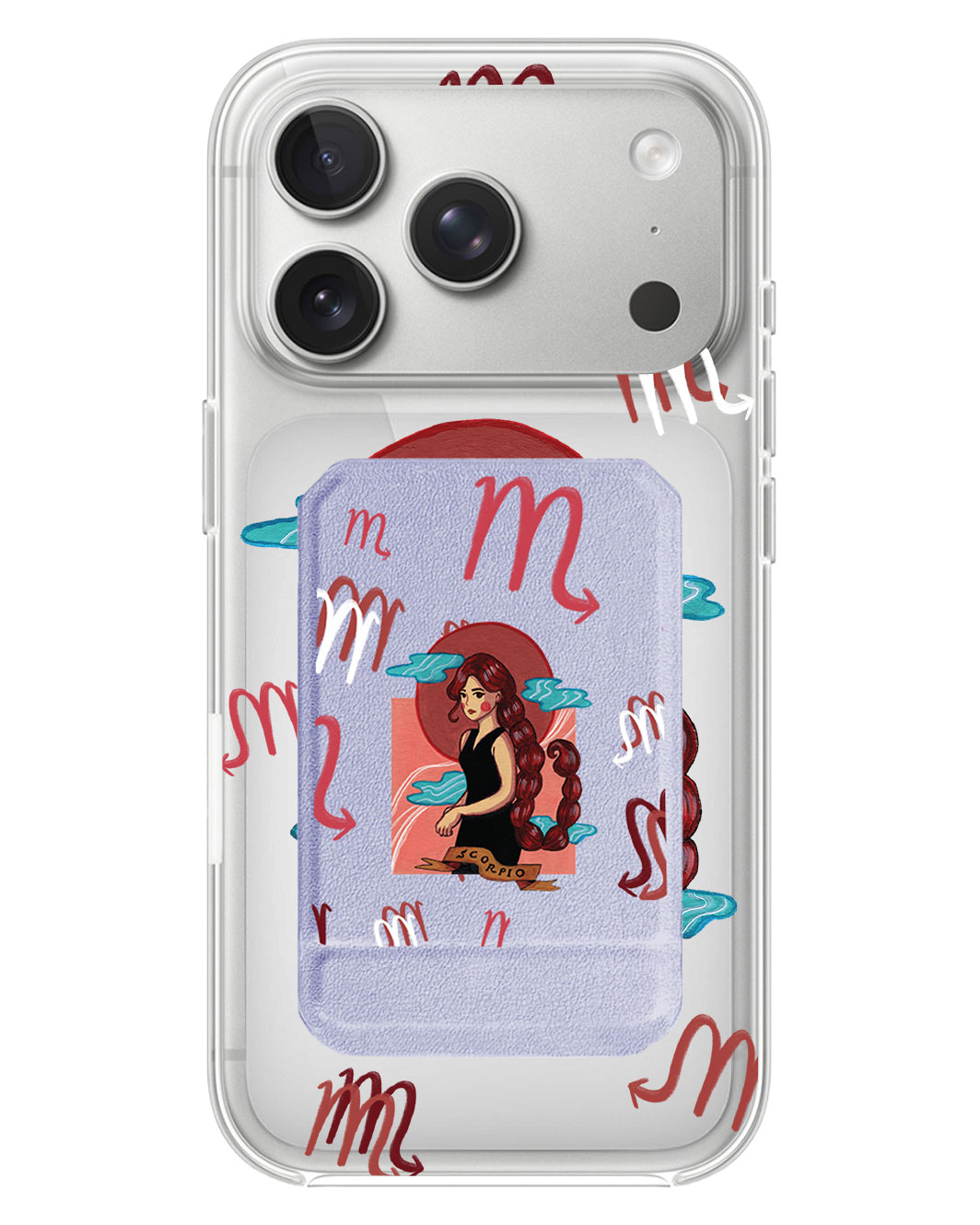 iPhone Magnetic Multifold Wallet - Scorpio