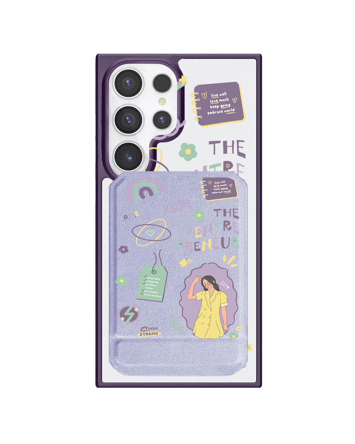 Android Magnetic Multifold Wallet - ESTP