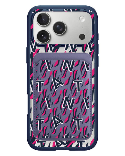 iPhone Magnetic Wallet Case - Tiger Monogram 2.0